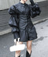 Volume Sleeve Oversized Shirt